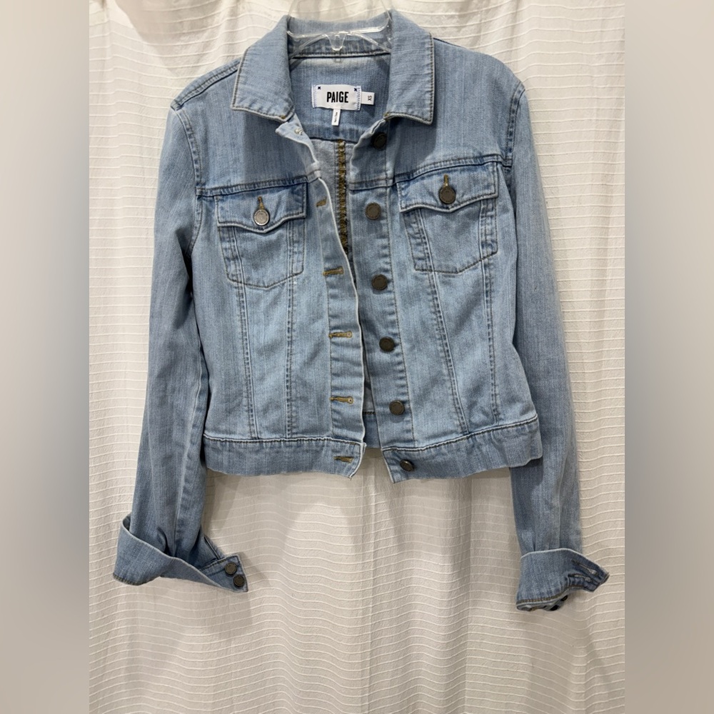 PAIGE Denim Jacket - Light Wash